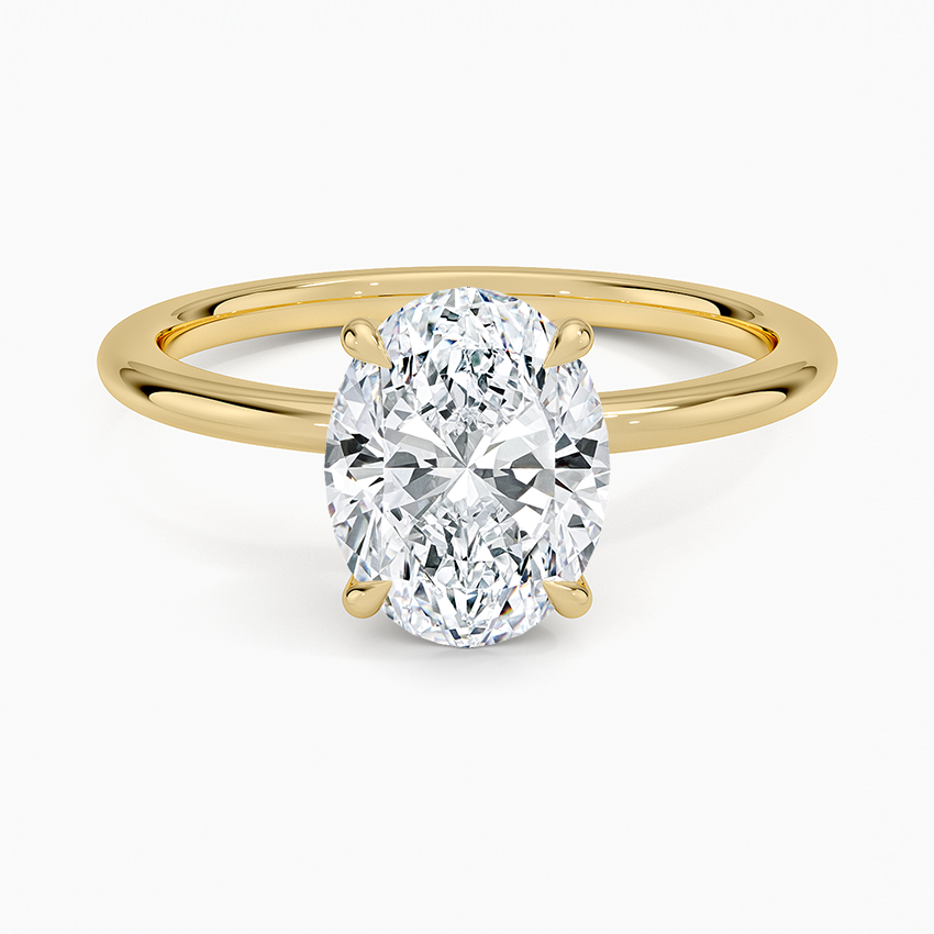Halo Cushion Engagement Ring with Eternity Band NCH2204 1